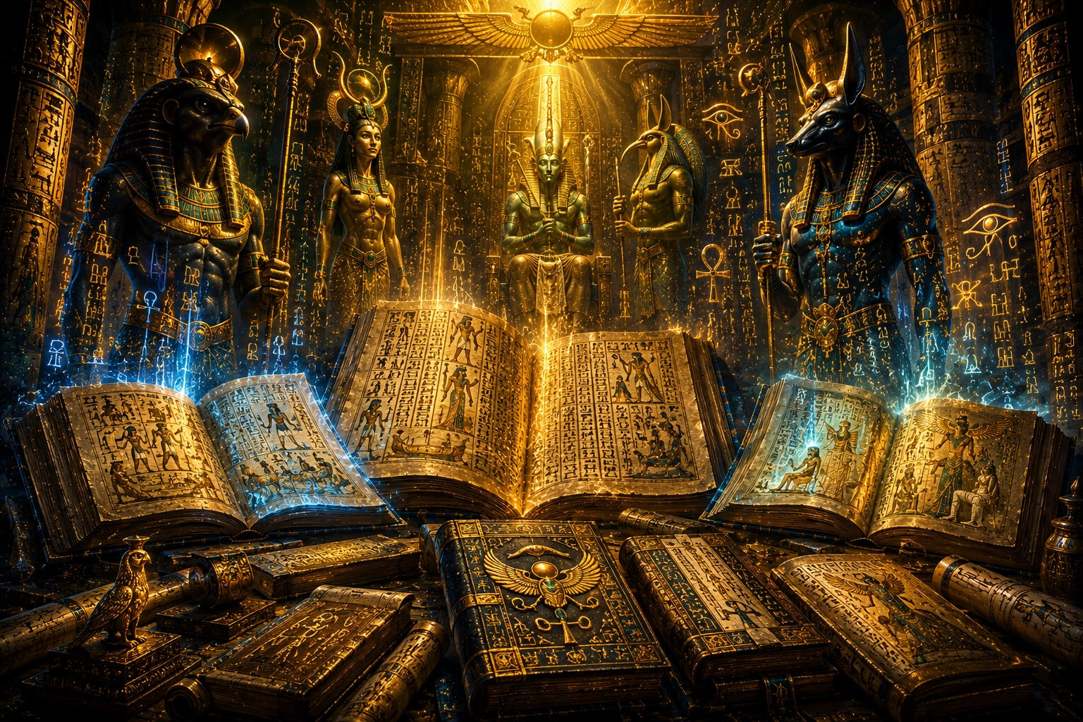 scritti sacri della mitologia egizia