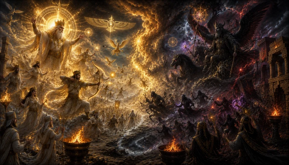 dei mitologia persiana