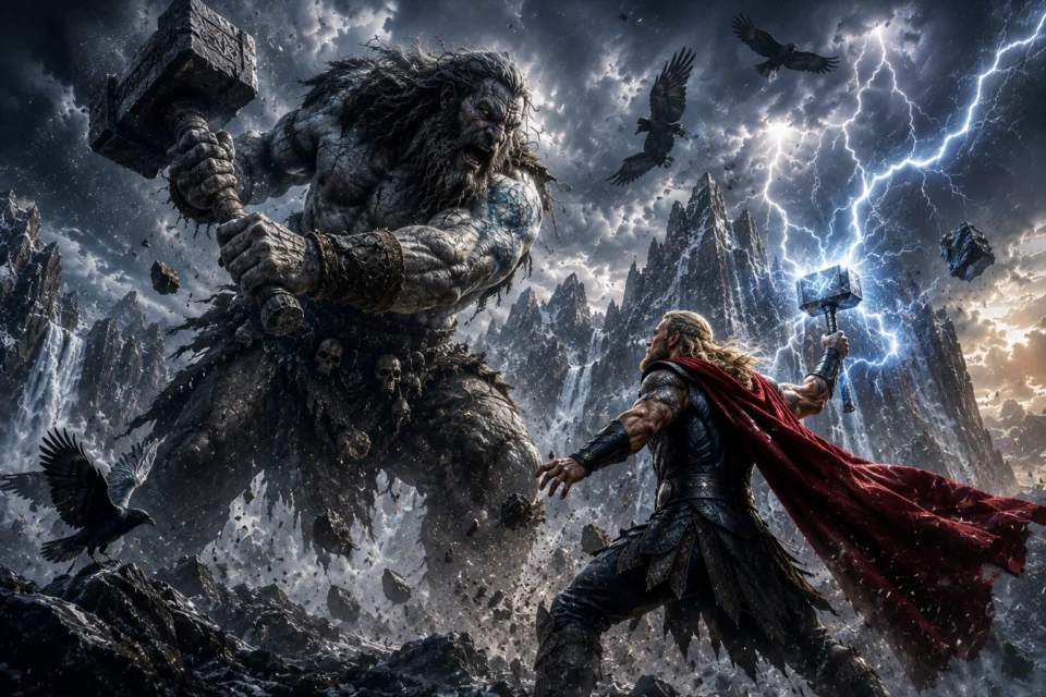 jotnar contro Thor