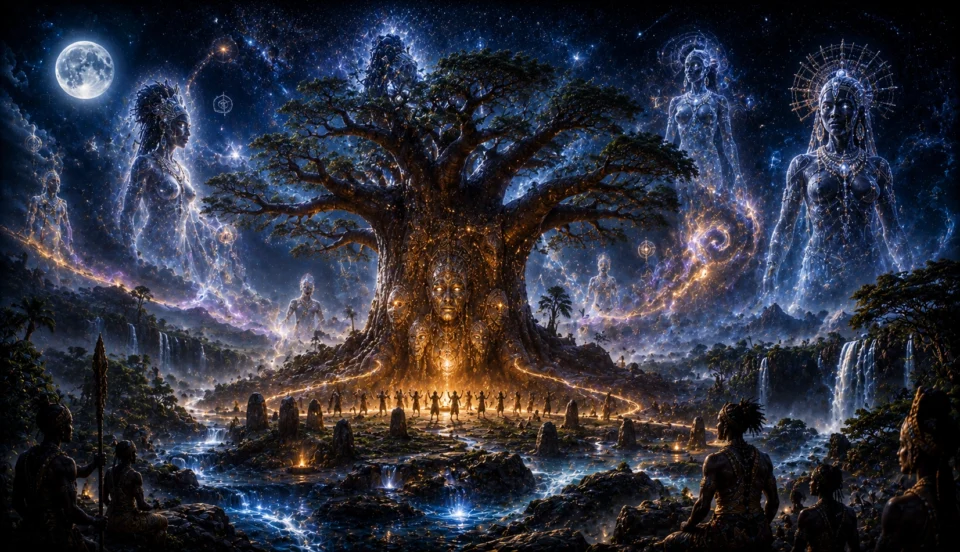 creazione mitologia africana