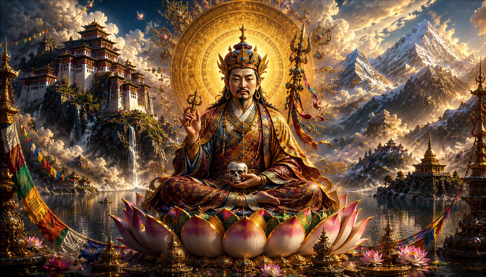Padmasambhava: Il Mago che Trasformò il Tibet