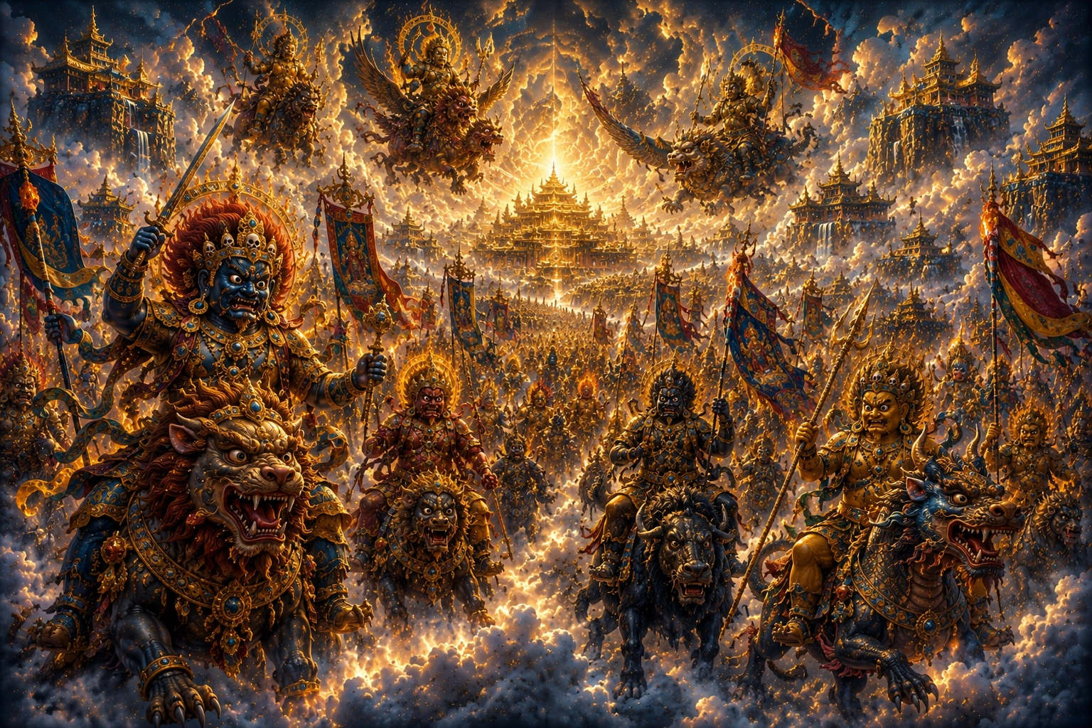 Le Divinità Guerriere della Mitologia Tibetana