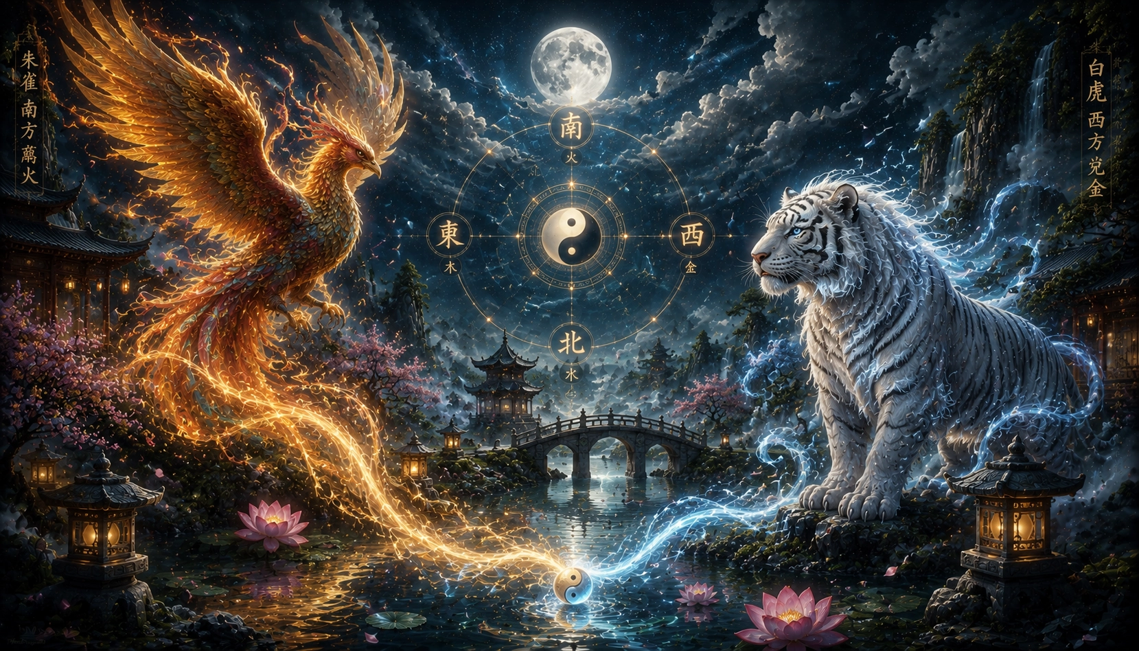 fenice e tigre