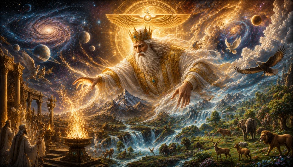 ahura mazda e la creazione
