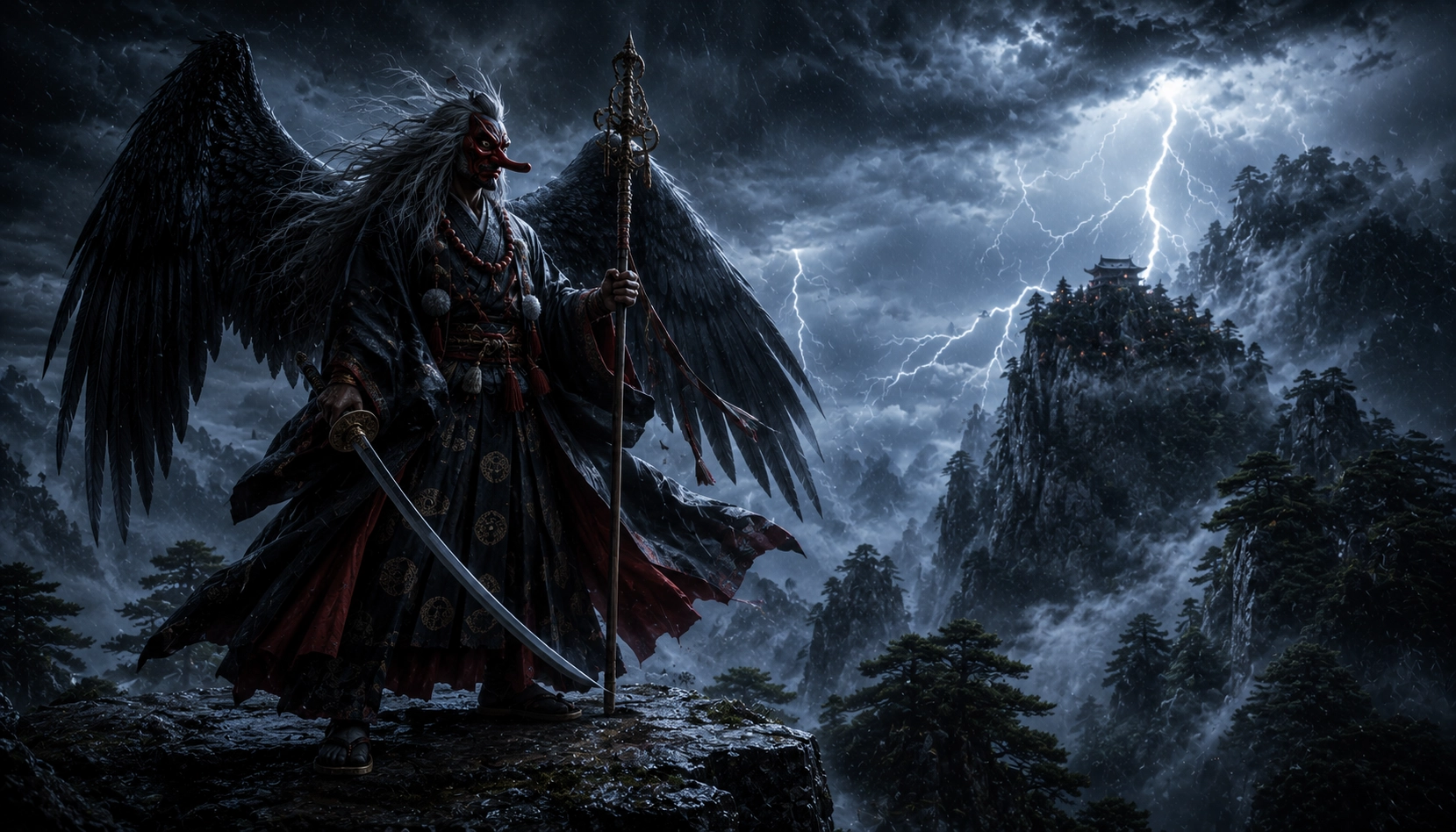 tengu mitologia giapponese