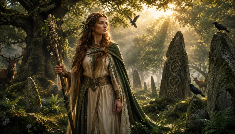 il volto femminile della magia celtica