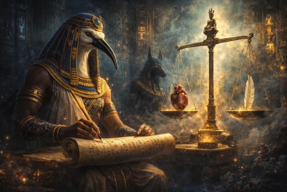 thoth giudice dei morti