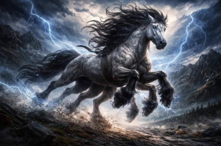 odino monta sleipnir