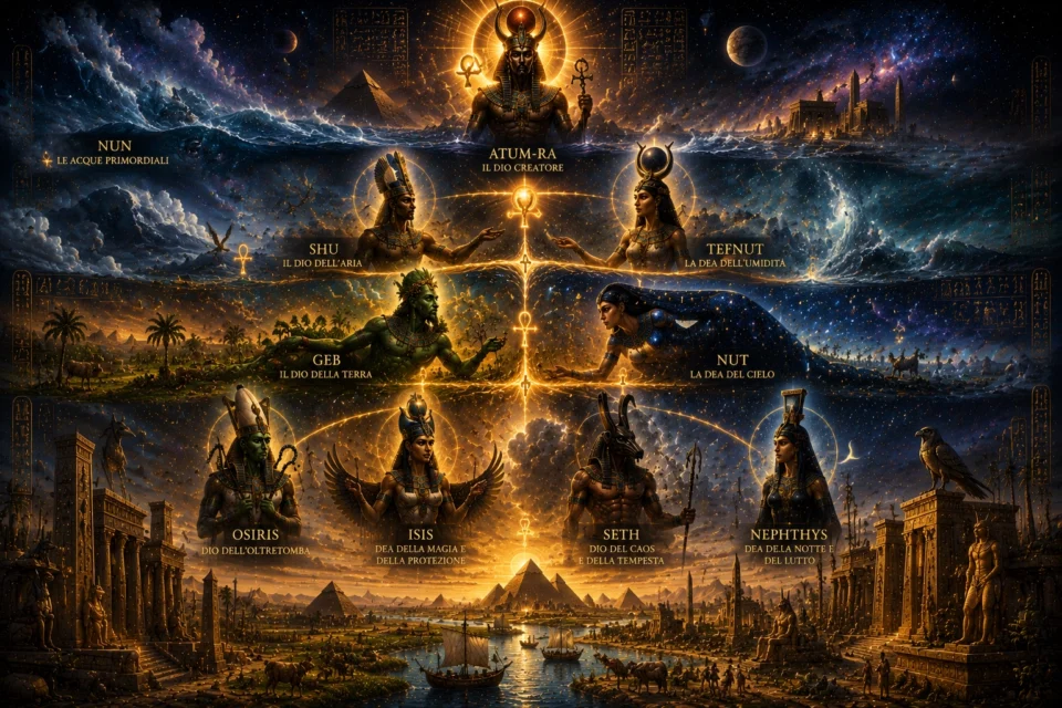 genealogia divina d'egitto