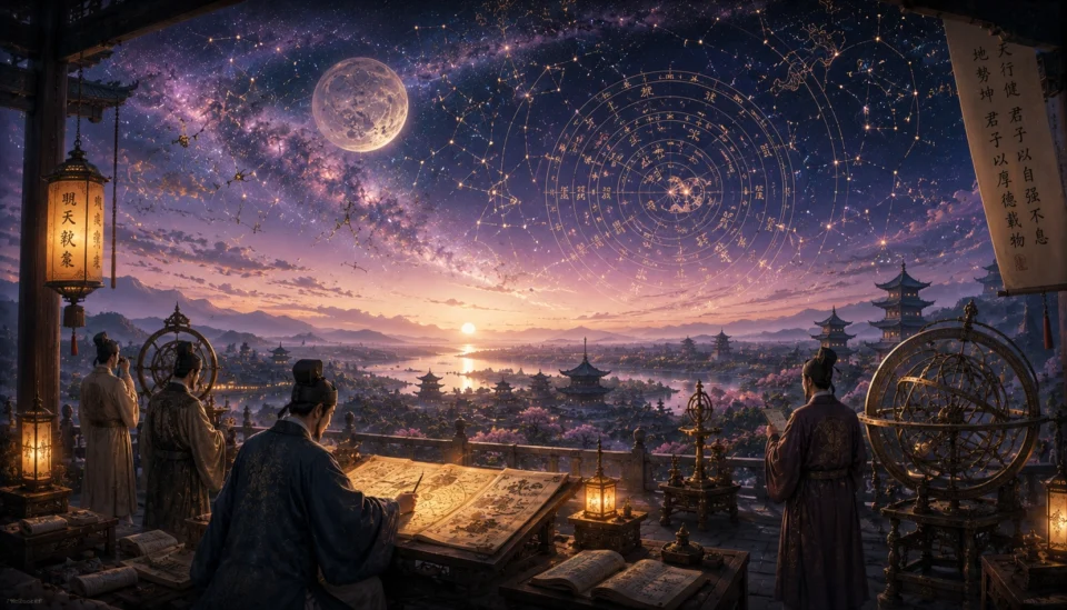 astronomi del cielo cosmologico cinese