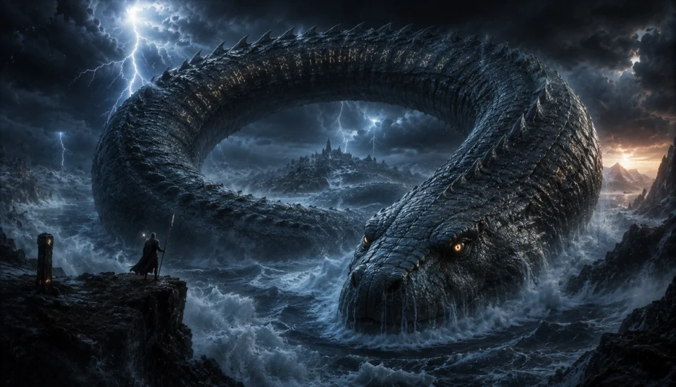 Jörmungandr e il mare che separa i mondi