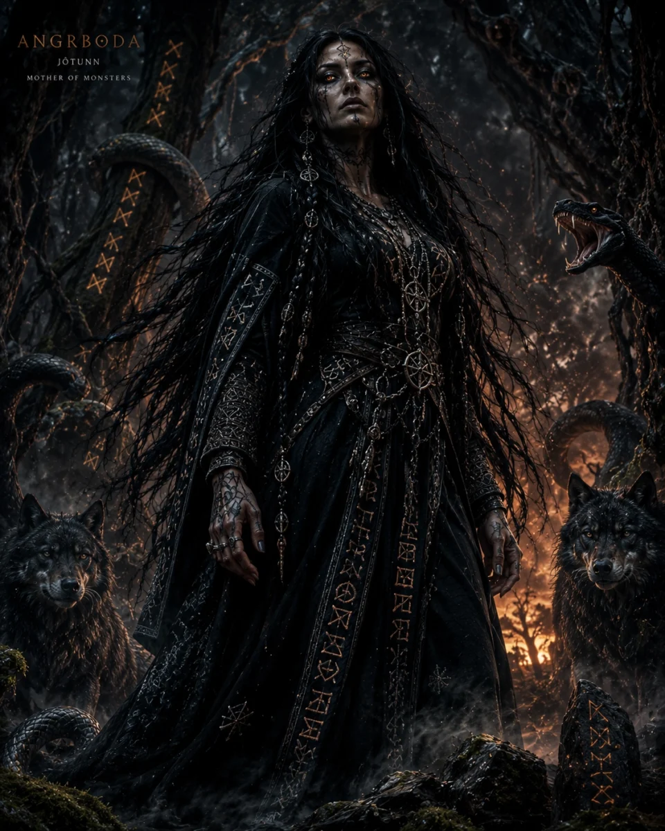 Angrboða la gigantessa