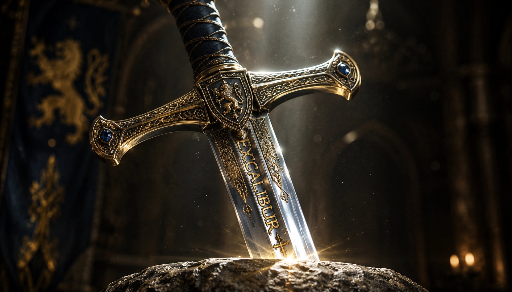 Excalibur, la spada sacra di Re Artù nella mitologia celtica