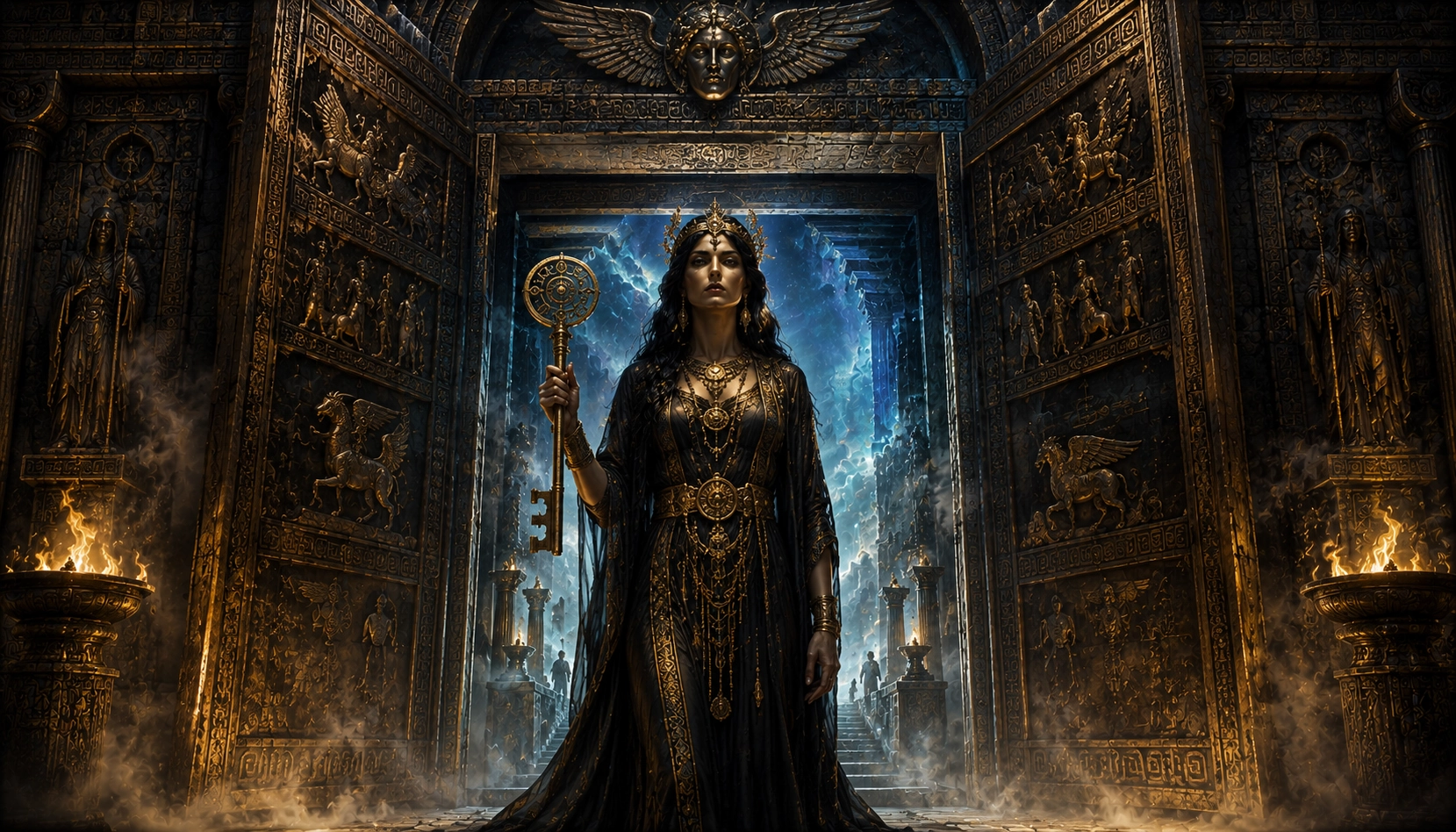 la Custode delle Porte dell'Aldilà nella Mitologia Etrusca