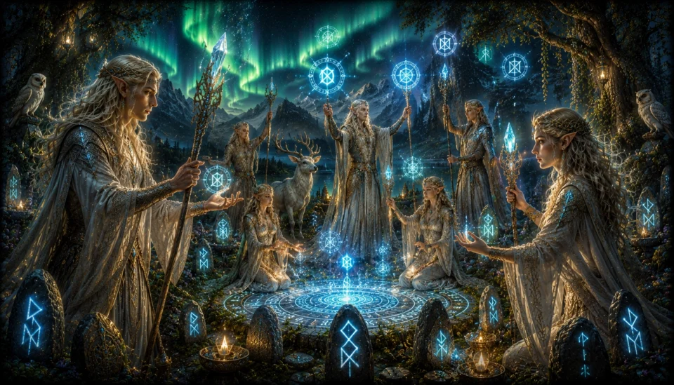 elfi e magia