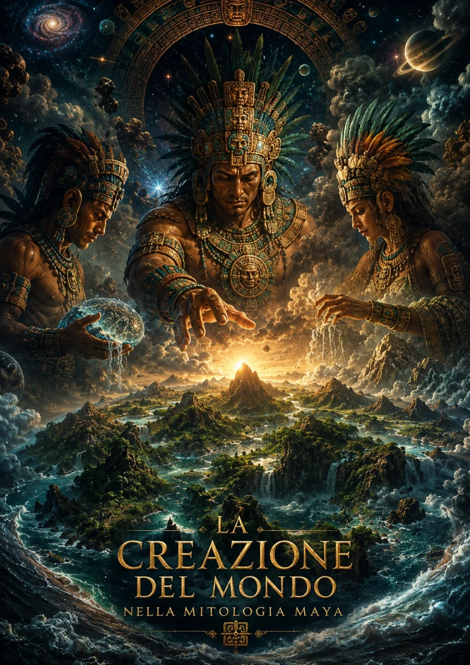 i dèi maya e la creazione
