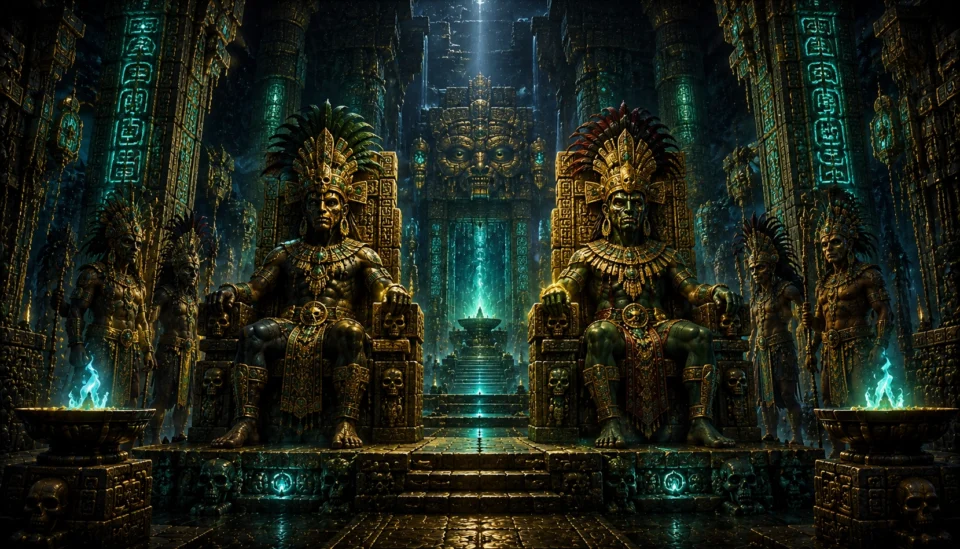 I signori degli inferi maya