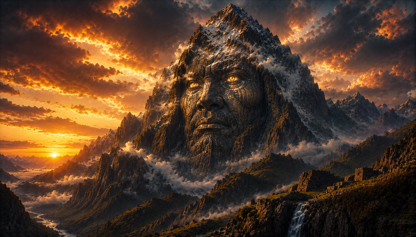 le Montagne Sacre della Mitologia Inca