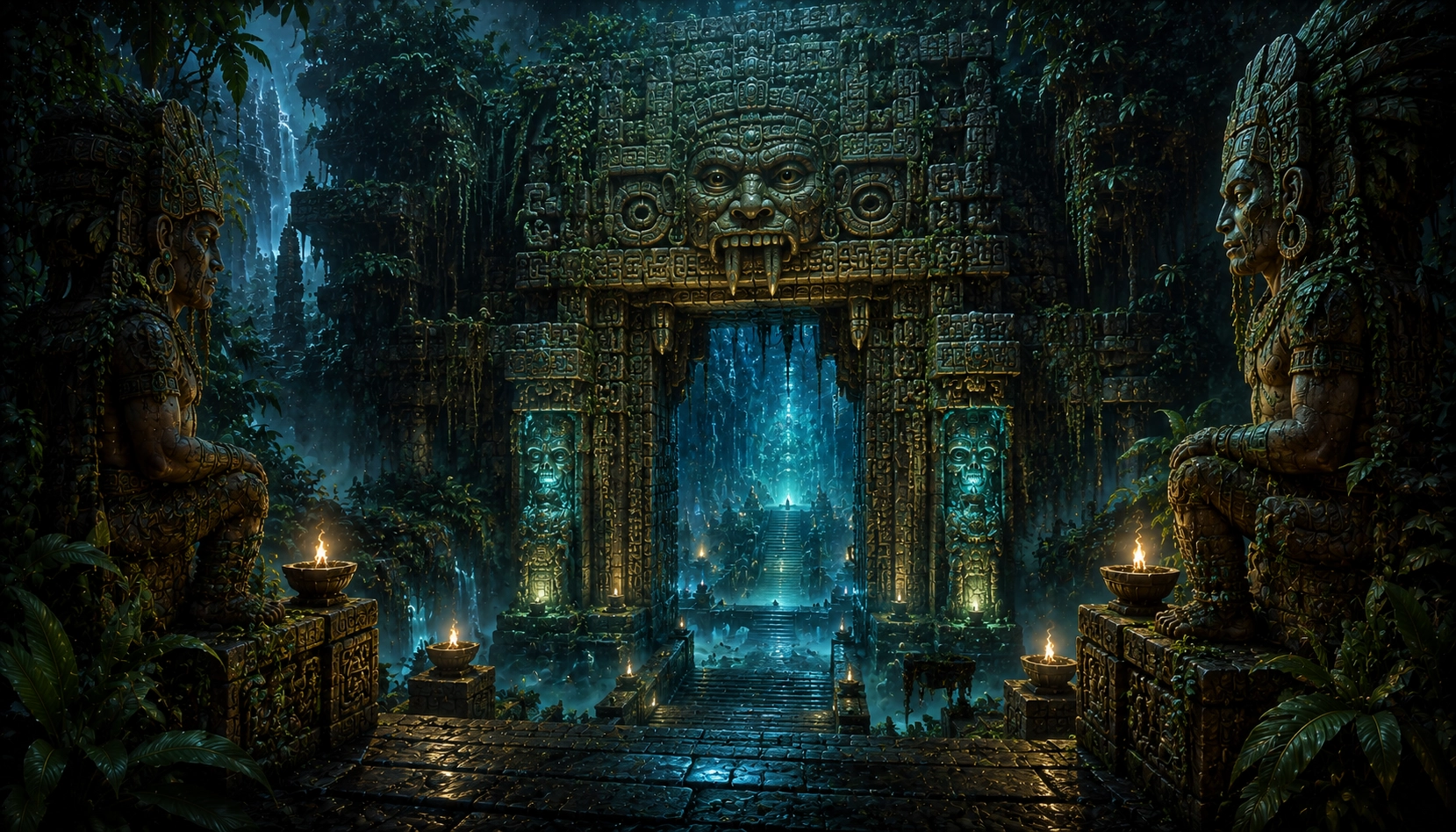 il misterioso regno degli inferi nella mitologia maya