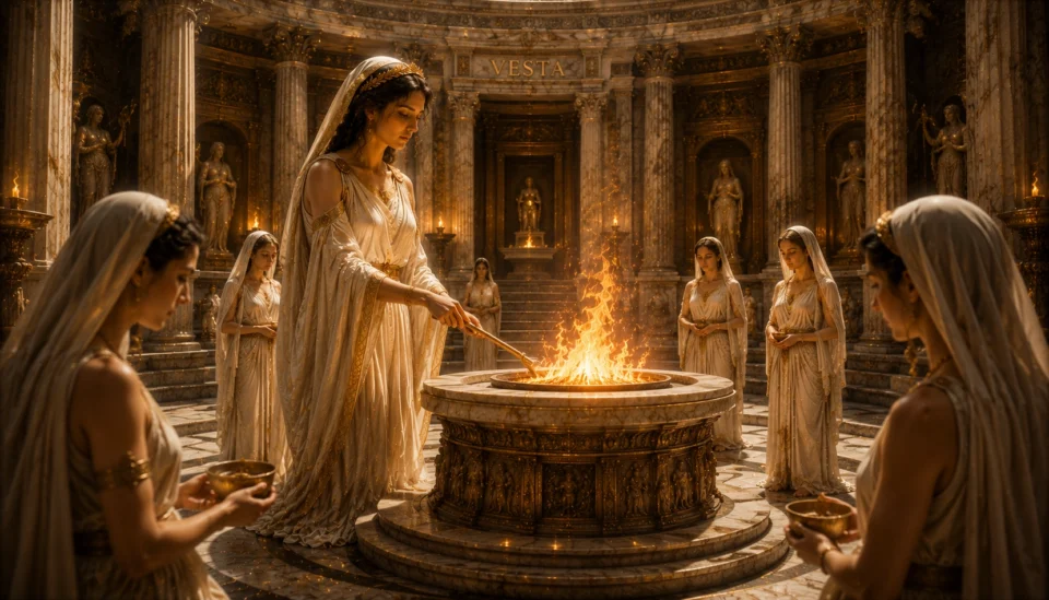 Vesta e la Religione Domestica Romana