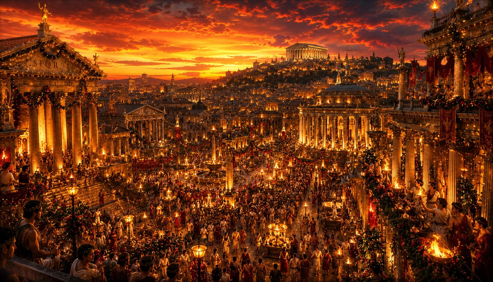 Saturnalia, la Festa che Capovolgeva Roma
