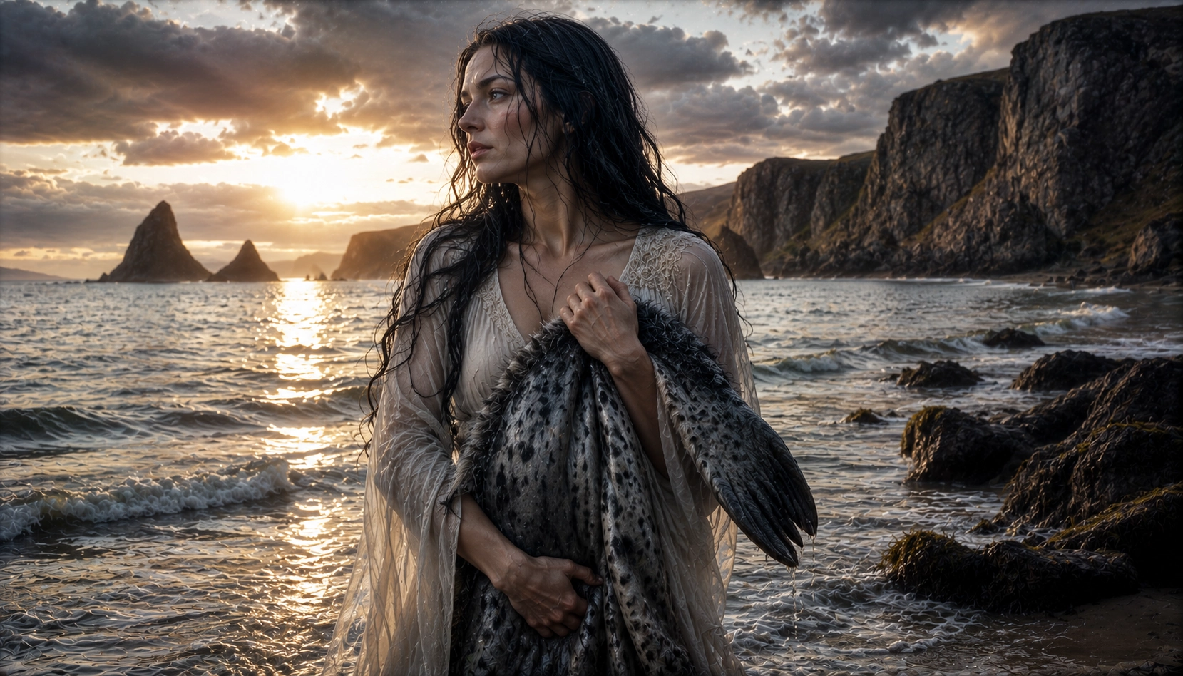 le donne-foca della mitologia scozzese