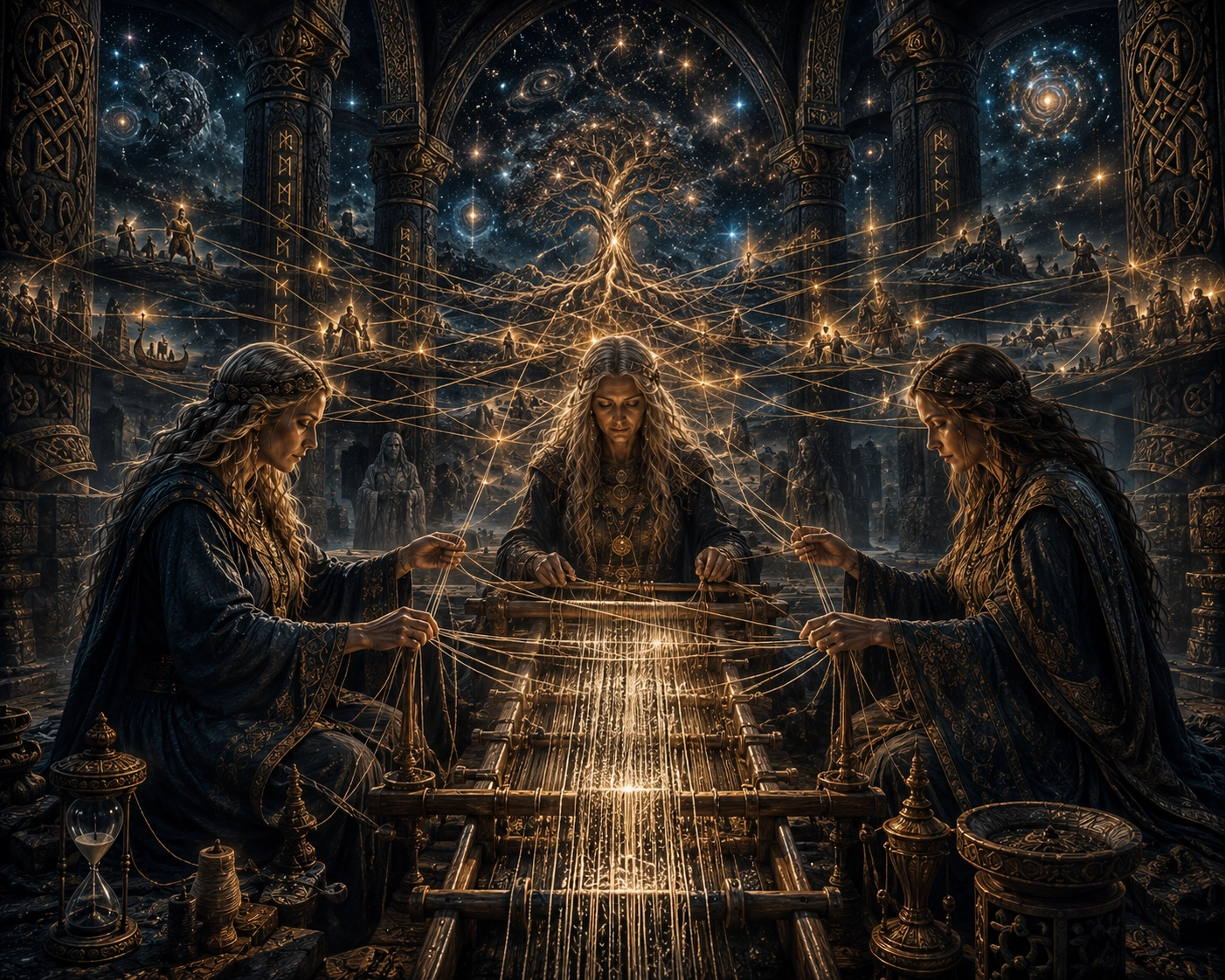 Le Dee del Destino nella Mitologia Norrena