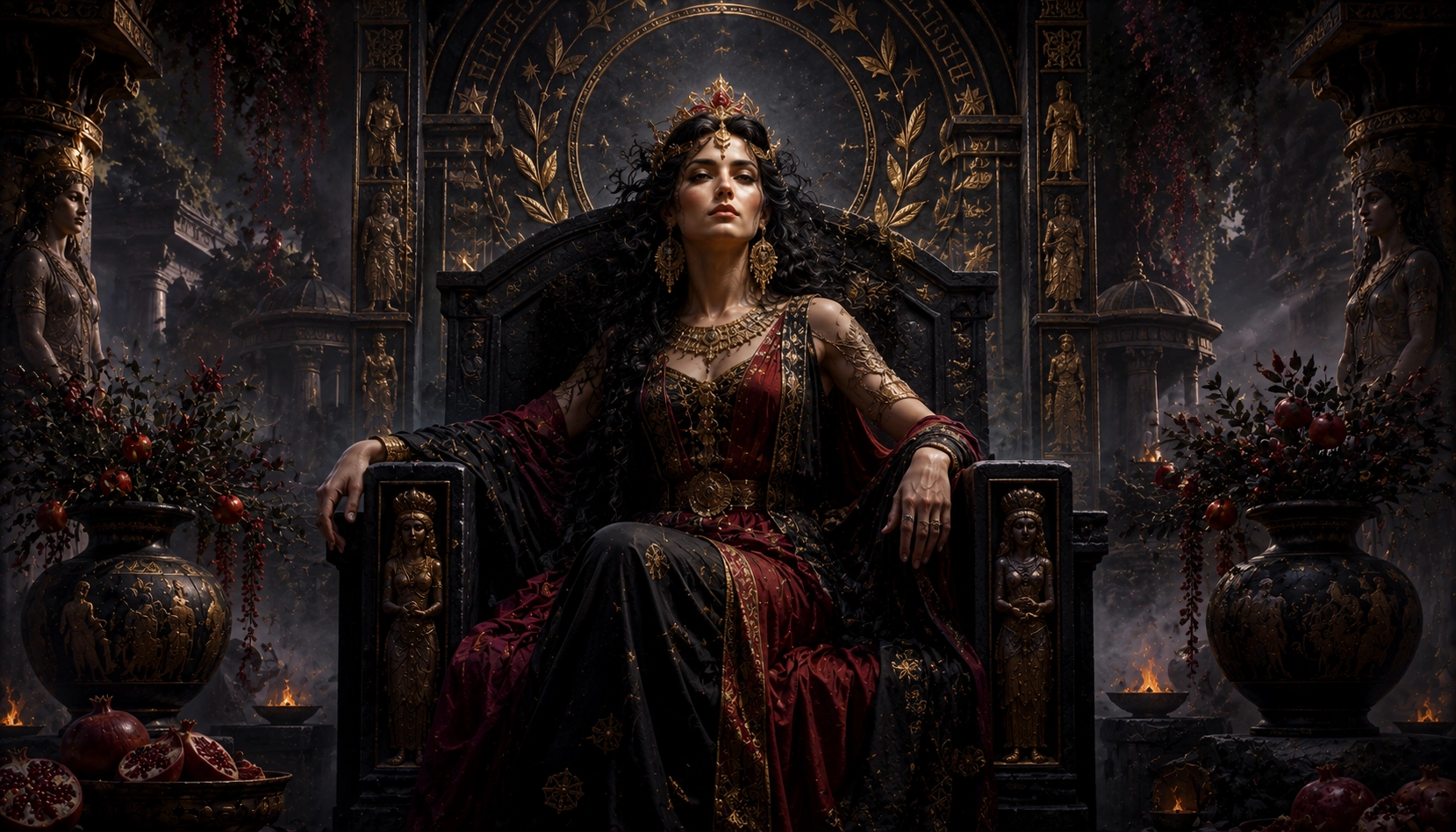 la Regina dell'Aldilà nella Mitologia Etrusca