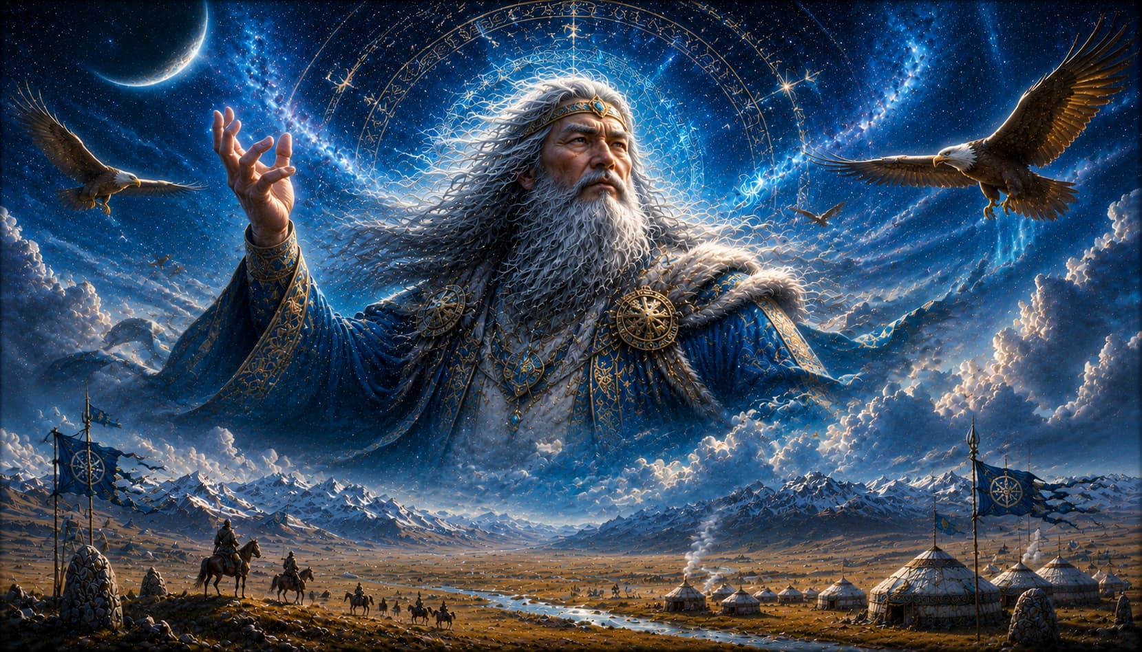 il dio del Cielo nella Mitologia Turca