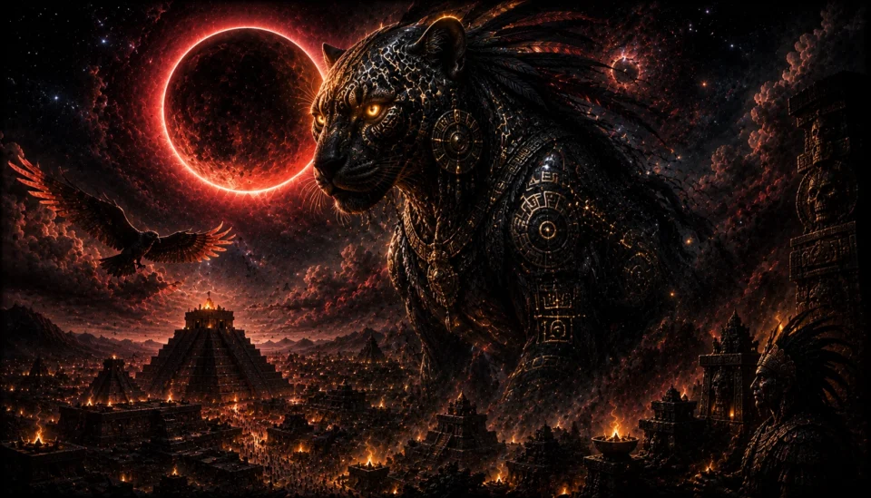 il giaguaro divino e tezcatlipoca