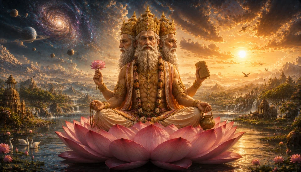 Brahma e la Nascita del Cosmo