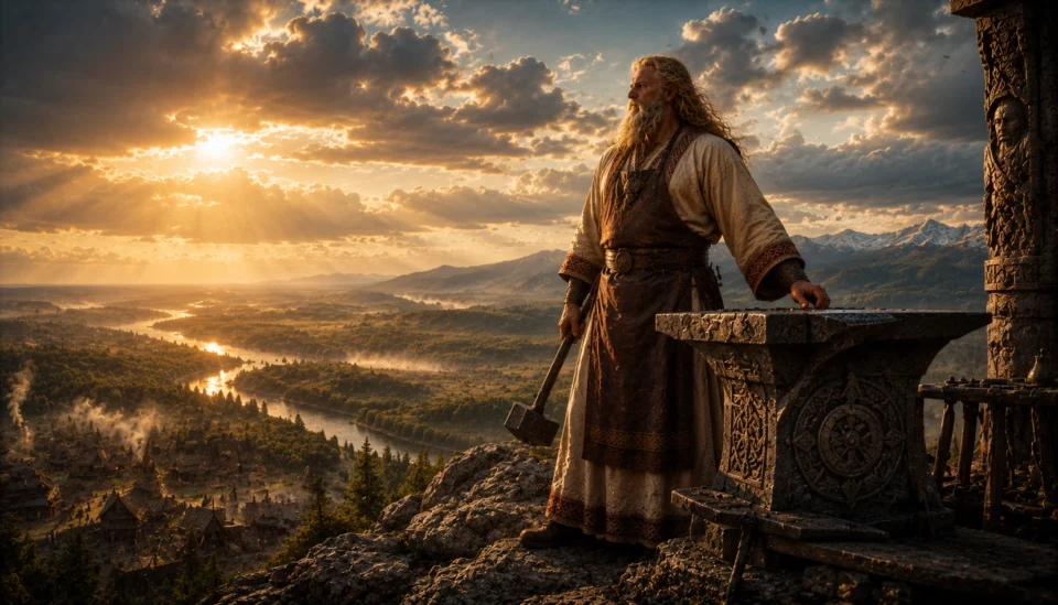 il fabbro divino della mitologia slava