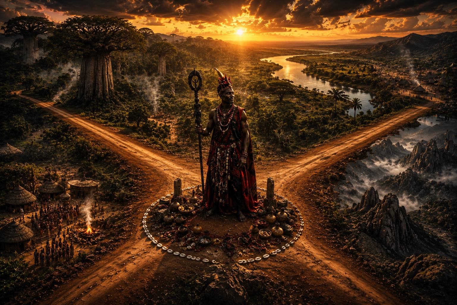 Eshu, Orisha dei Crocevia nella Mitologia Yoruba
