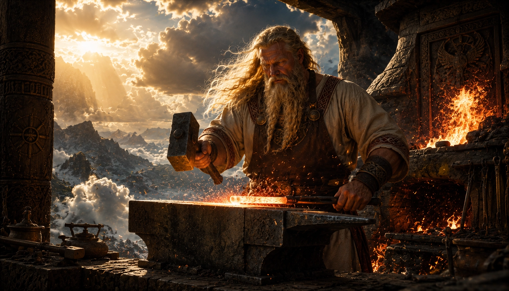 il dio del cielo e del fuoco nella mitologia slava