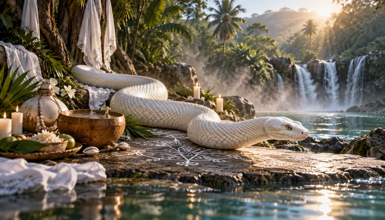 il Loa serpente della tradizione Vodou
